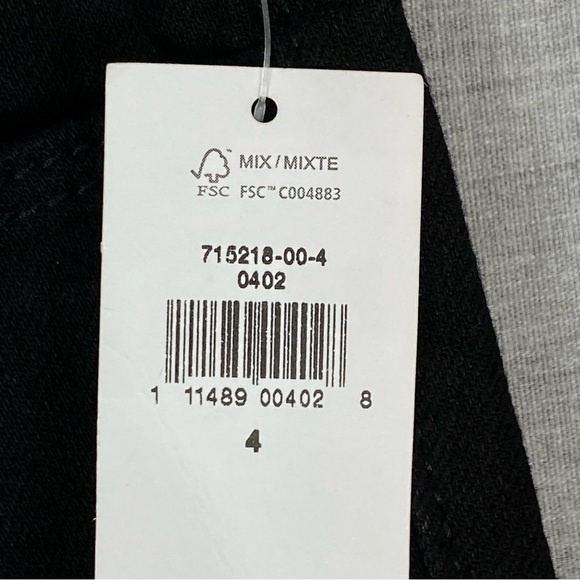 Old Navy NEW Super Skinny Mid Rise Black Jeans Size 4 - Picture 11 of 11